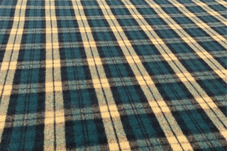 Wool Tartan Blackwatch Grn/Gld