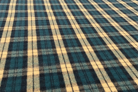 Wool Tartan Blackwatch Grn/Gld