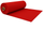 Wool Kersey Scarlet-183 Cms