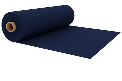 Wool Kersey Navy- 183 Cms