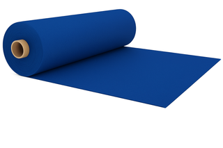 Wool Kersey Royal Blue-183 Cms