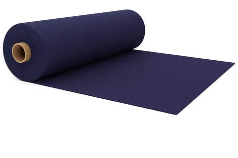 Wool Kersey Indigo- 183 Cms