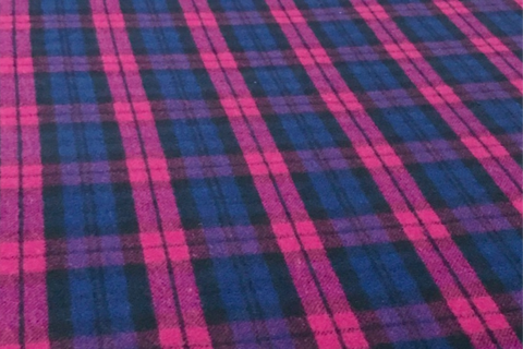 Wool Tartan -  Blackwatch Rose