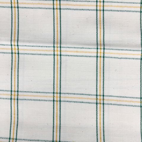 "Cotton Tearstop Green/Gold 40