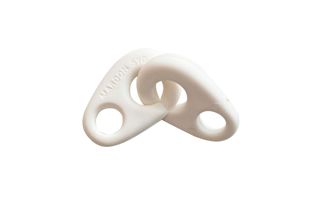 Flags Sister Clips - White