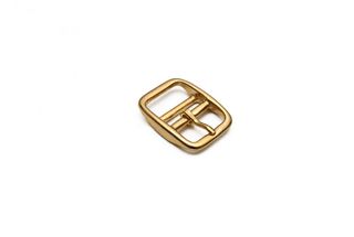 Two Bar Buckle - Brass 25mm