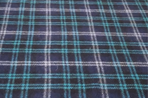 Wool Tartan - Home Aqua