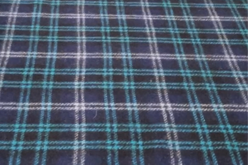 Wool Tartan - Home Aqua