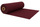 99% Wool Burgundy Kersey 183
