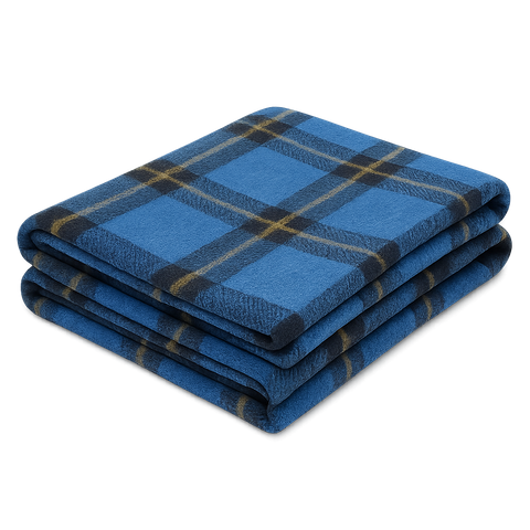 Wool Tartan - Sky Blue