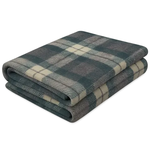 Wool Tartan - Grey