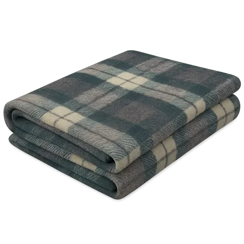 Wool Tartan - Grey