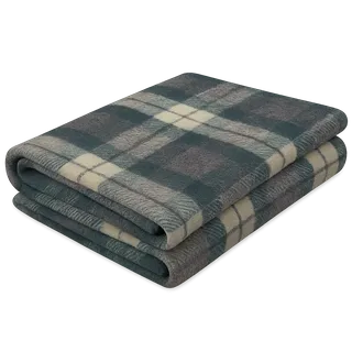 Wool Tartan - Grey