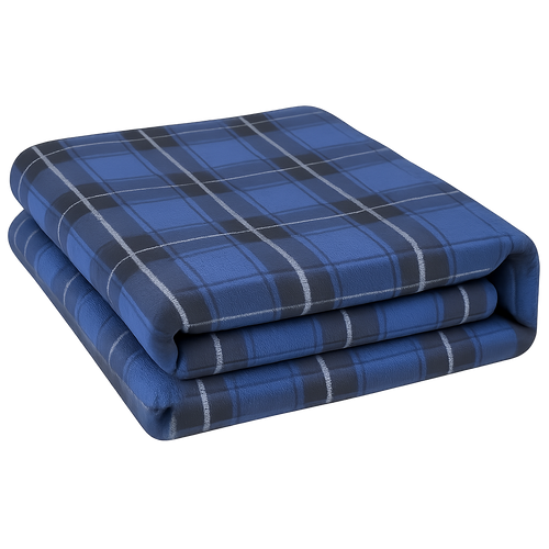 Wool Tartan - Royal Blue