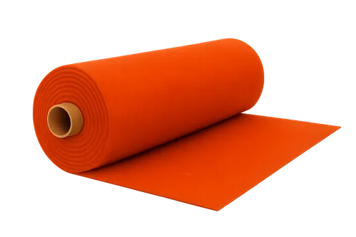 99% Wool Orange Kersey 183