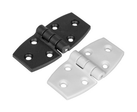 Nylon Door Hinge WHT 35x76mm