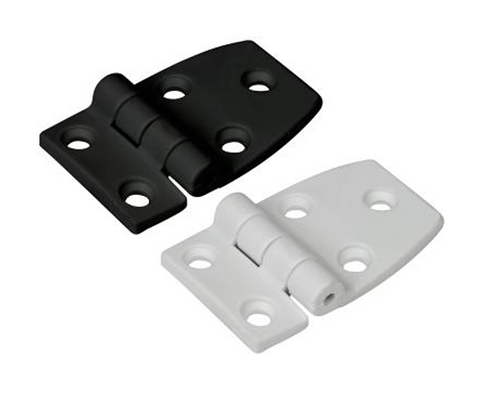 Nylon Door Hinge BLK 35x57mm