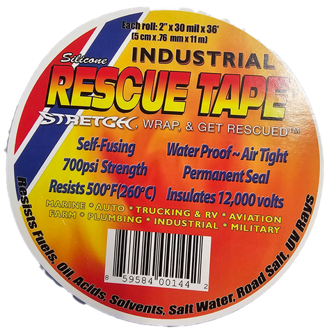 RESCUE TAPE CLEAR INDUSTRIAL