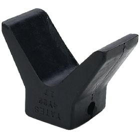 BOW STOP BLACK RUBBER