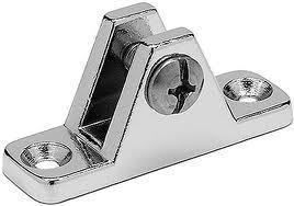 BIMINI DECK HINGE CHROME PLTD