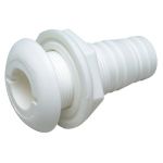 THRU-HULL CONNECTOR WHT 1 1/8"