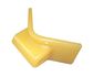 YELLOW RUBBER BOW STOP 3X3 1/2