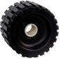 WOBBLE ROLLER BLACK RIBBED