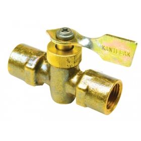 BRASS 2 WAY FUEL LINE VALVE