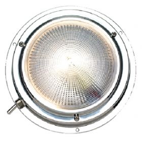 DOME LIGHT STAINLESS STEEL 5"