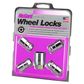 WHEEL LOCKS 7/16 x 20 (4 pack)