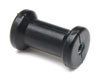 BLACK SPOOL ROLLER 5x1/2