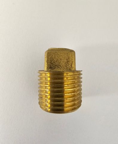 BRASS PLUG 1/2"