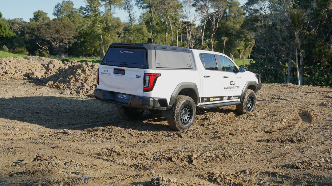 Trophy stainless steel canopy custom utes 