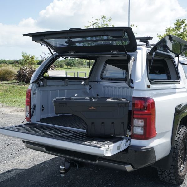 Custom Utes accessories swing case canopy roof racks recovery gear