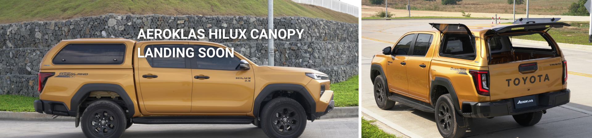 New hilux canopy