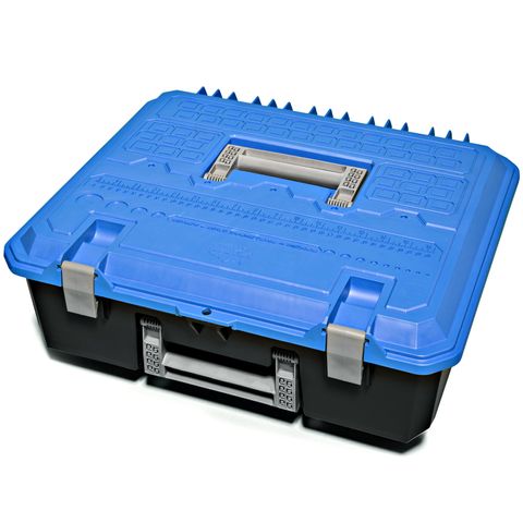 Decked D-Box Drawer Tool Box Blue