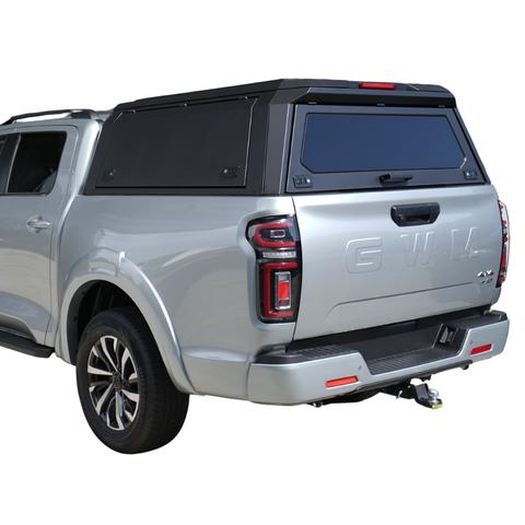 Trophy Steel Alloy Ute Canopy for GWM Cannon (Black)