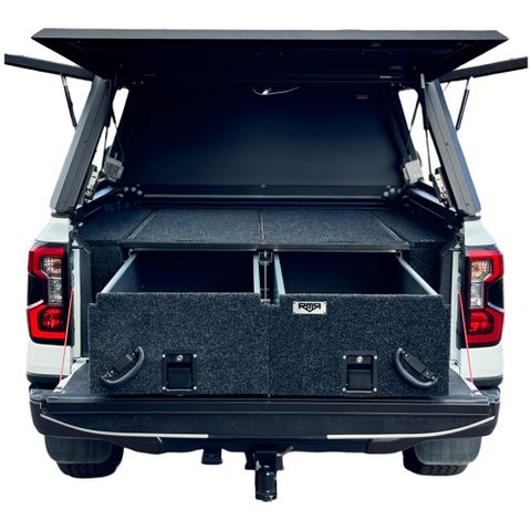 RMR Wide Ute Drawers Top Slide & Wing Kit 1300mmL x 1100mmW