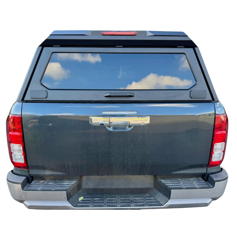 Trophy Steel Alloy Ute Canopy for D27 Navara 2026+ (Black)