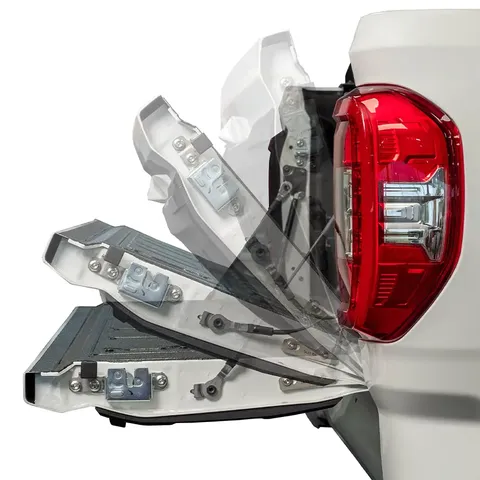 HSP Tail Assist LDV T60 SK8C 2021+ with black tailgate panel