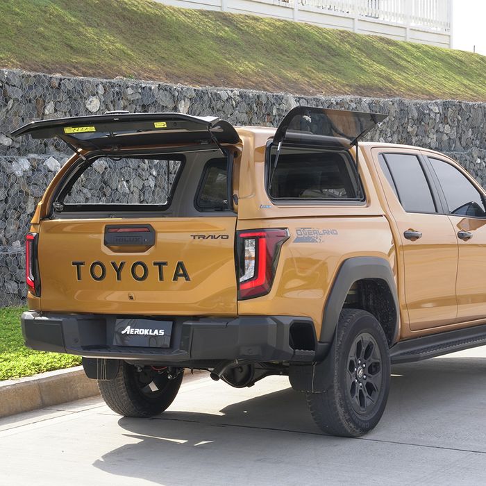 Aeroklas Canopy Dual Lift Rear RKE for Hilux 2026+