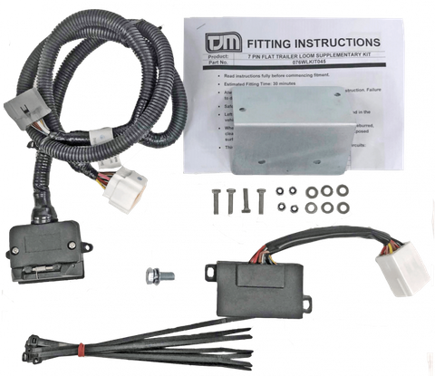 TJM Supplementary Wiring Kit for TJM Rear Bar D-Max BT50 21+