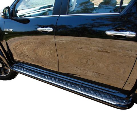 TJM Modular Side Protection Steps Hilux 2015+