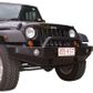 TJM Explorer Bull Bar T3 Steel Black Jeep Wrangler