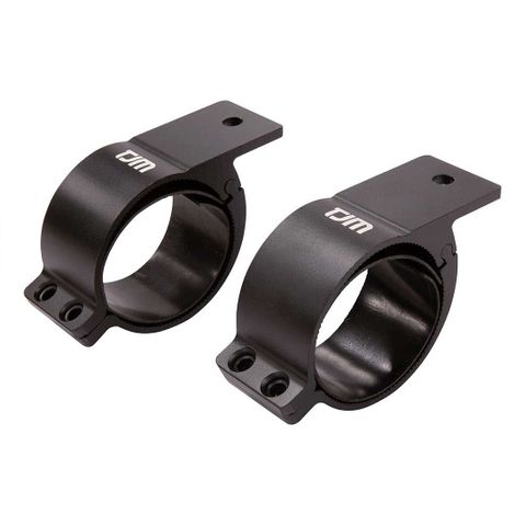 TJM Sports Bar Clamp Mounts Black 3in (set of 2)