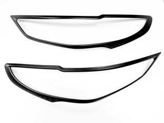 BT50 2021+ Head Light Trims Matte Black