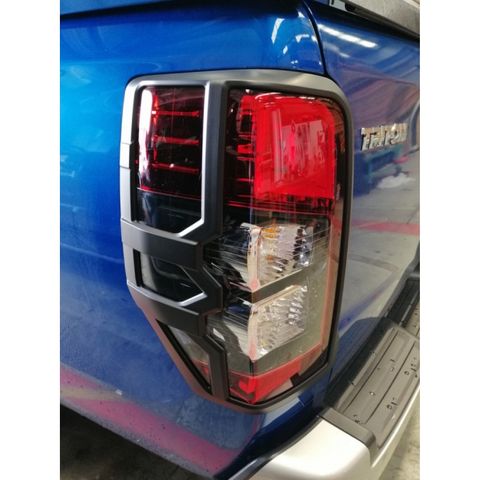 2019-2023 Triton Tail Light Trims Black