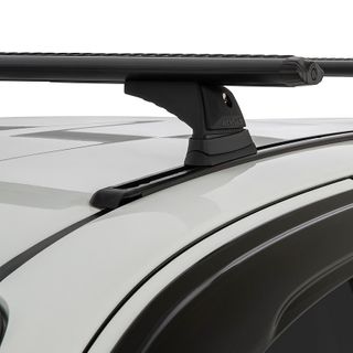 2016+ Hilux 3 Bar Stylish Track Mount Roof Racks Black