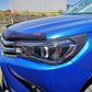 Hilux 2015+ Revo Head Light Trims Black