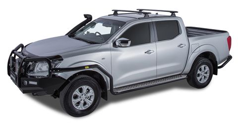 Navara NP300 Track Mount Roof Racks Black (Cab Only)